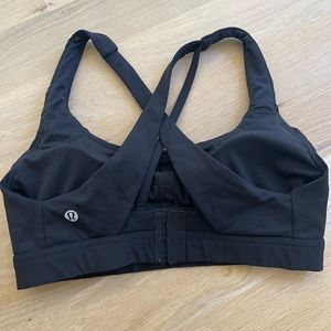Lululemon Jog Bra - black - size 8